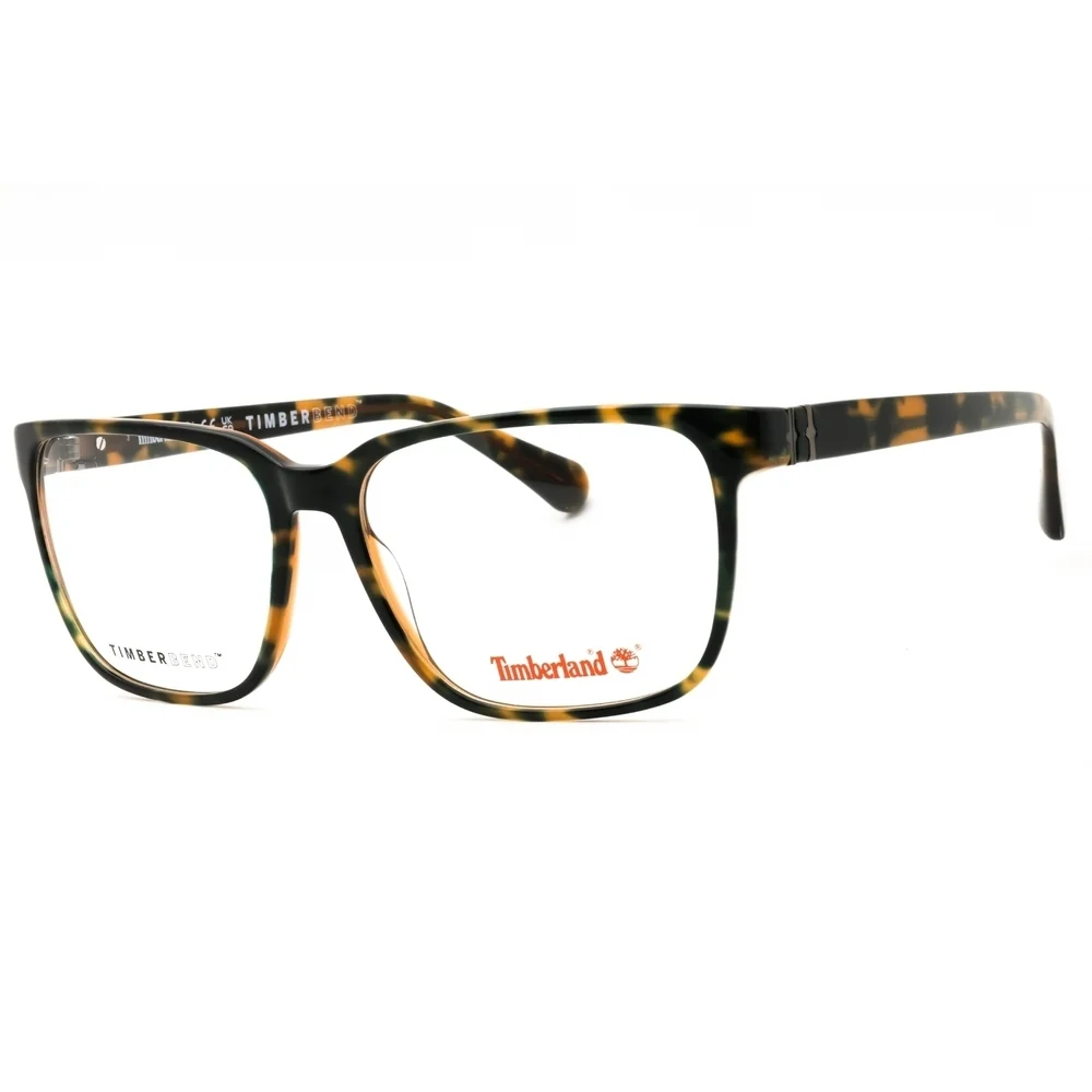 NWT Timberland TB50034 Dark Havana Rectangle 62mm Eyeglasses